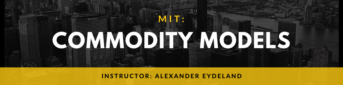 MIT: Commodity Models
